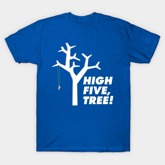 High Five, Tree! T-Shirt by The Digital Monk